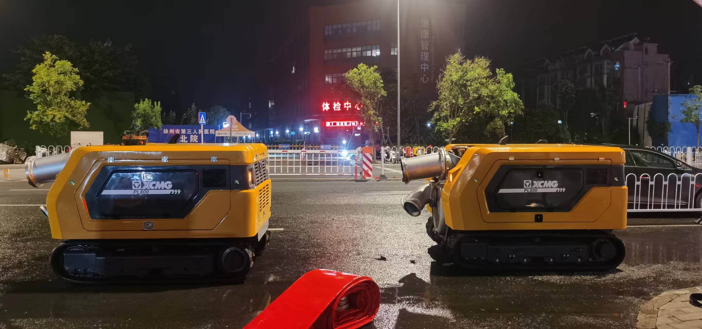 豪利777排涝机械人垂危驰援，多处涝区“治水前锋”