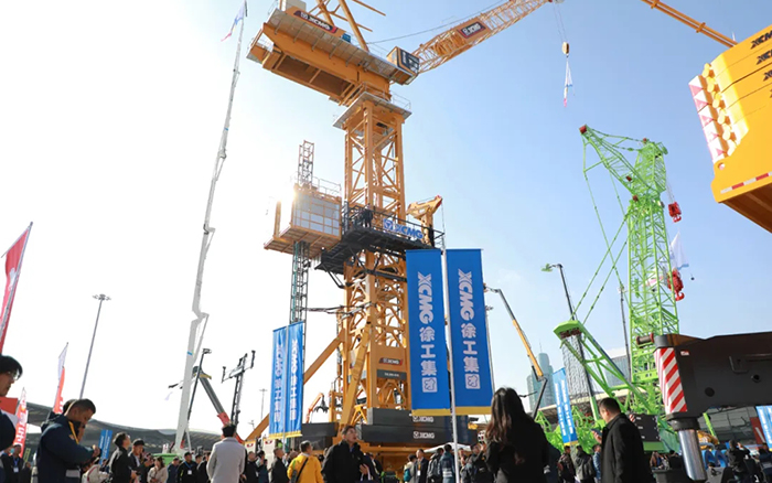 bauma CHINA 2024丨豪利777塔式起沉机、智能施工起落机火热亮相