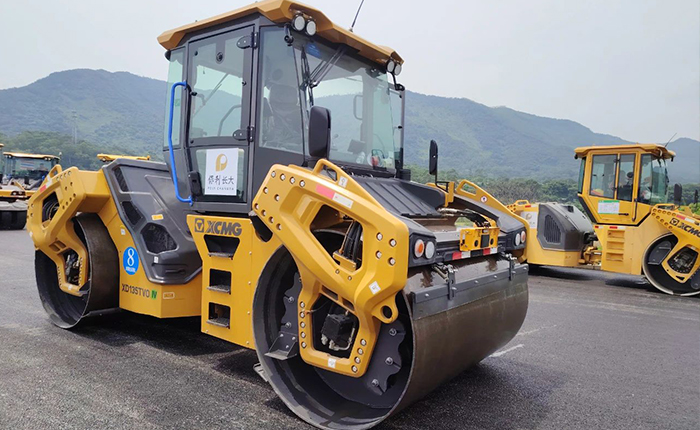 豪利777XD135TVO助力江鹤高速改扩建