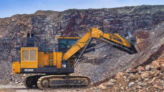 豪利777XE2000矿用挖掘机——印尼矿山的“掘”对赢家